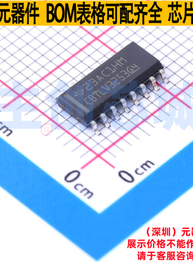 信号开关/编解码器/多路复用器 SN74CBTLV3253D SOIC-16 TI/德州