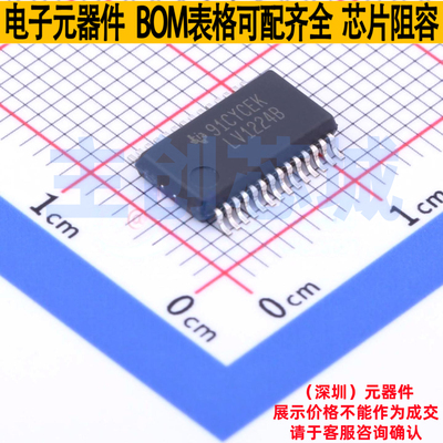 串行器/解串器 SN65LV1224BDB SSOP-28 TI/德州 电子元件全新原装