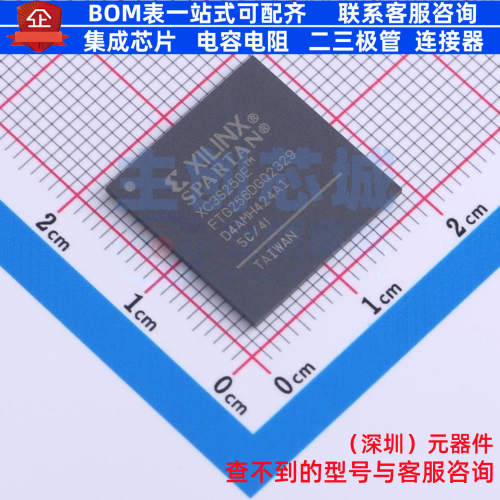 可编程逻辑器件(CPLD/FPGA) XC3S250E-4FTG256I FTBGA-256(17x17)