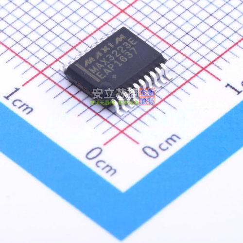 RS232芯片 MAX3223EEAP+T SSOP-20 MAXIM(美信) 电子元件全新原装