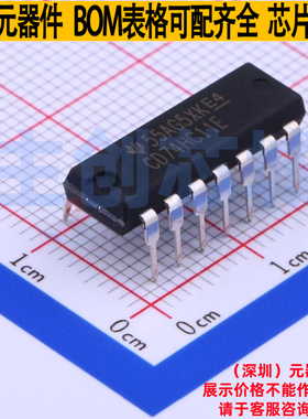 逻辑门 CD74HC11E PDIP-14 TI/德州 电子元器件配单全新原装