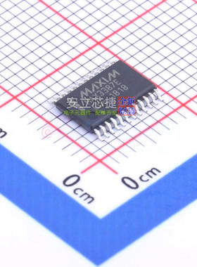 RS232芯片 MAX3387EEUG+ TSSOP-24 MAXIM(美信) 电子元件全新原装