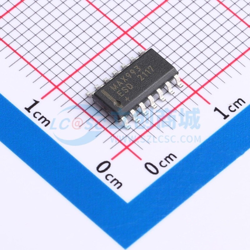 比较器 MAX993ESD+ SOIC-14 MAXIM(美信) 电子元器件 原装正品