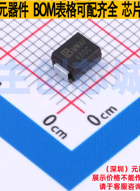 静电保护器(TVS/ESD) P6SMB480CA/TR13 DO-214AA Brightking/君耀