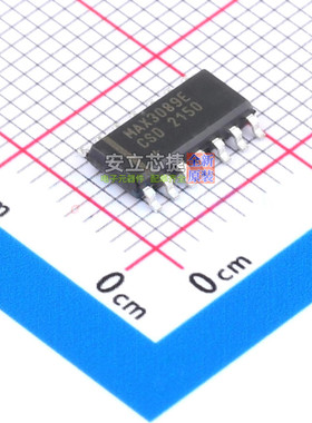 RS-485/RS-422芯片 MAX3089ECSD+T SOIC-14 MAXIM(美信) 全新原装