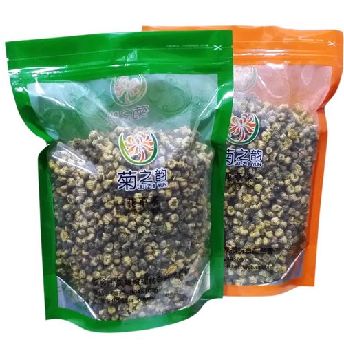 新花农产品天然菊花茶正宗桐乡头采杭州胎菊王杭白菊茶叶500g