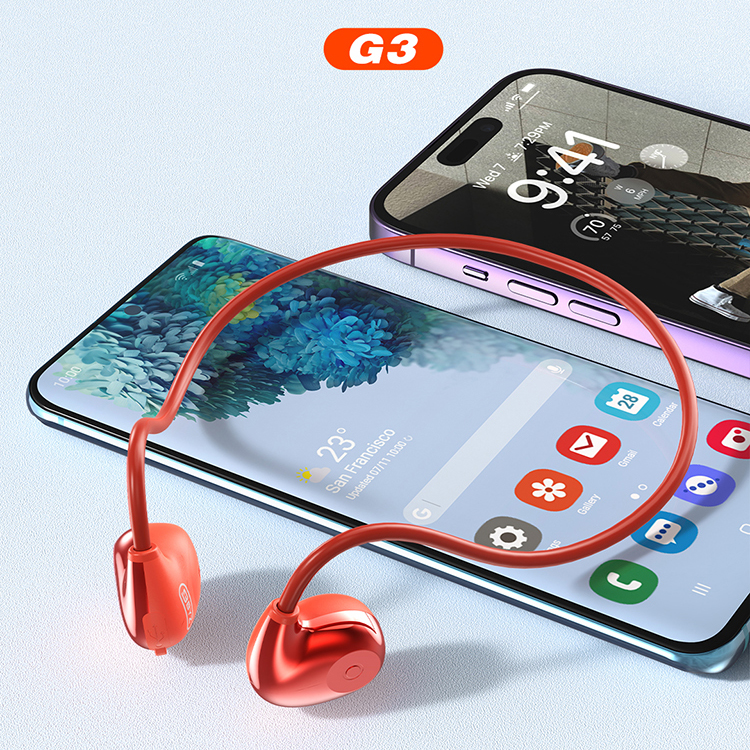 BYZ G3气传导运动蓝牙耳机无线不入耳佩戴舒适音质清晰骨传导耳麦