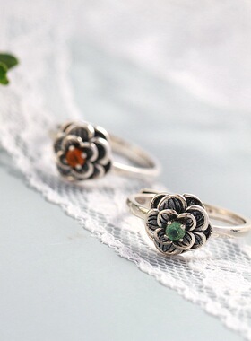 纳福阁银饰批发做旧复古925纯银