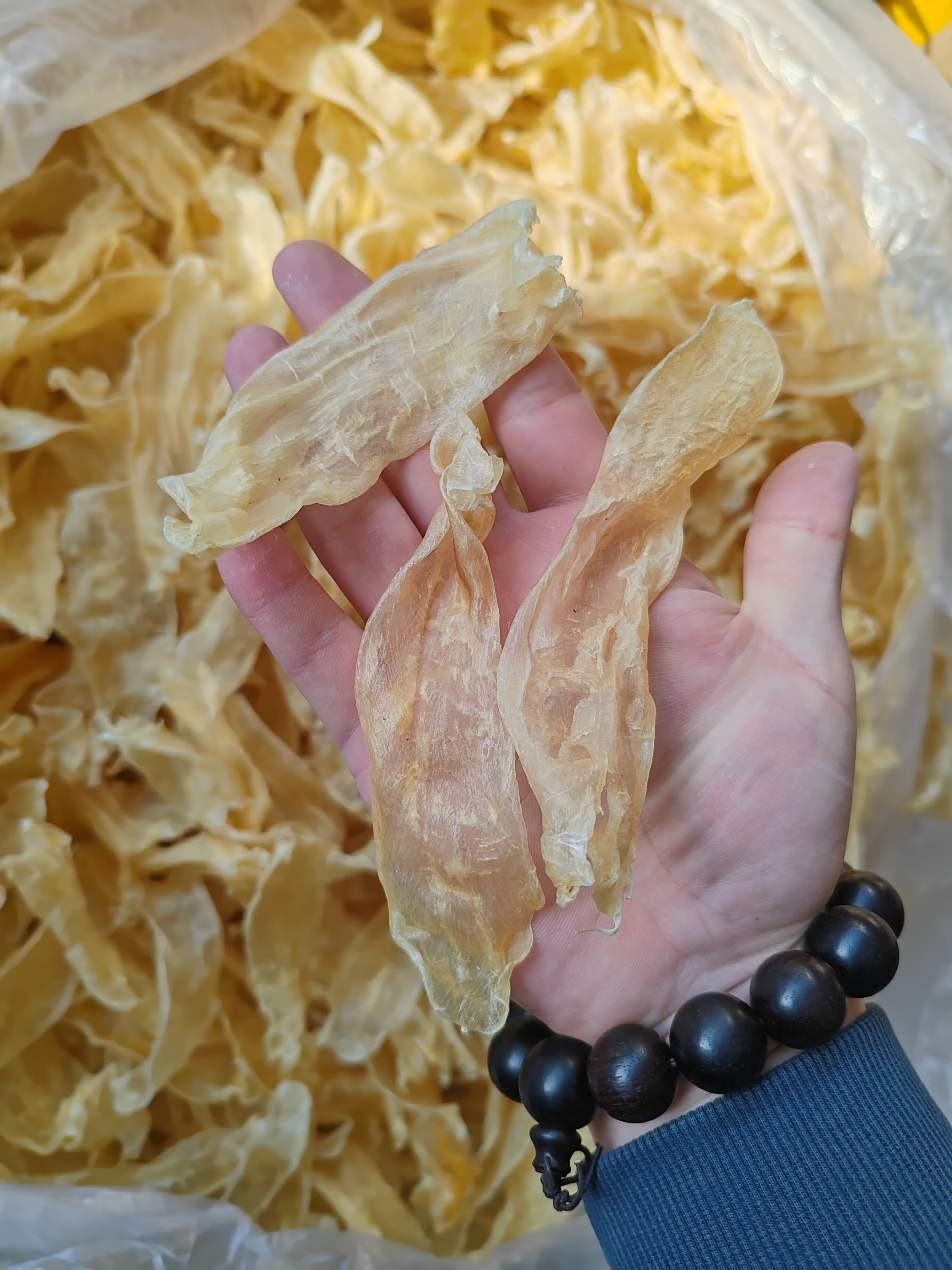 佐罗条鲜炖野生花胶干货鱼胶足干正品天然滋补日常煲汤好物料鱼鳔