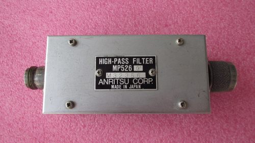 MP526G anritsu 26MHz-30MHz 遮断周波数 52MHz 射频高通滤波器