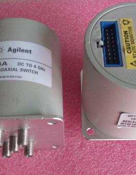 87104A Agilent 4GHz SP4T 24V TTL SMA  单刀四掷射频同轴开关