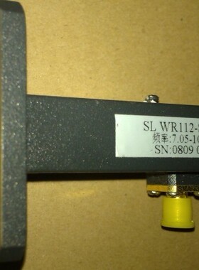 SL WR112-SMAF 频率:7.05-10GHz 射频微波 波导转同轴 转接器
