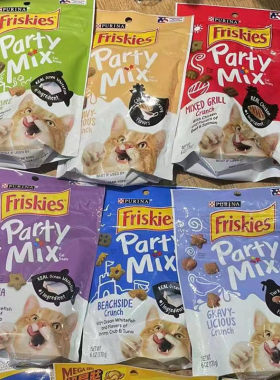 Purina喜悦喜躍猫饼干洁齿饼