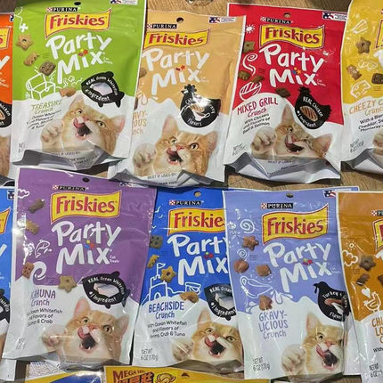 美国Purina普瑞纳喜跃喜悦喜躍猫零食宠物猫咪饼干洁齿饼