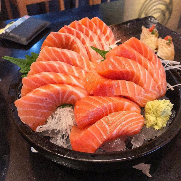 空运进口丹麦冰鲜三文鱼日料刺身三文鱼