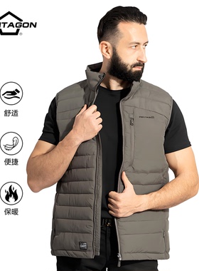 五角战术Pentagon ARCADIAN阿卡迪亚保暖棉服耐用战术马甲背心