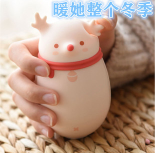 生日禮物送女友熱水袋暖腳女暖手寶usb充電寶教師節老師閨蜜暖手
