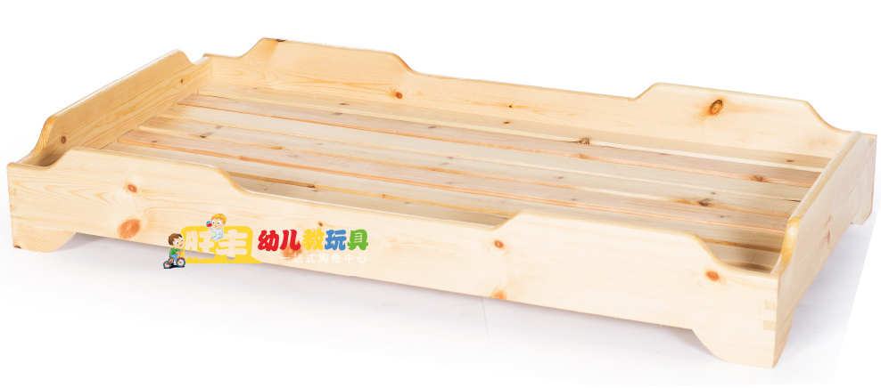 幼儿园专用床午睡床幼儿床木板儿童床专用床午休床午睡床松木床