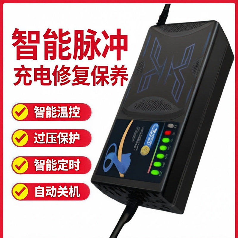 电动车电瓶充电器自动断电关机4