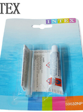 INTEX59632泳圈修补胶 充气产品专用胶水+修补片充气床