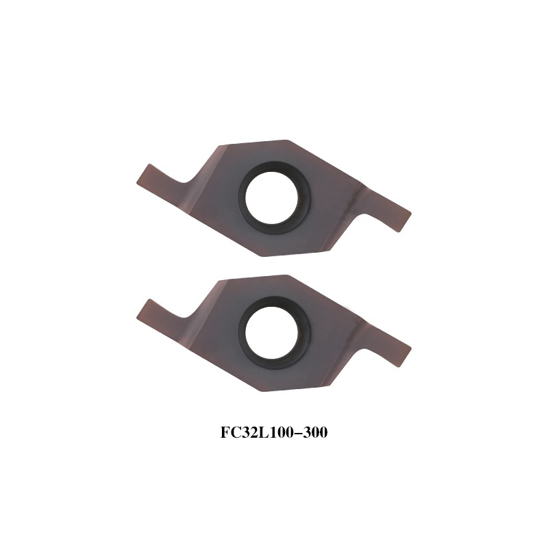 外圆端面切槽刀片ED槽刀片FC32L100/150/200-2.5/3.0钢件不锈钢