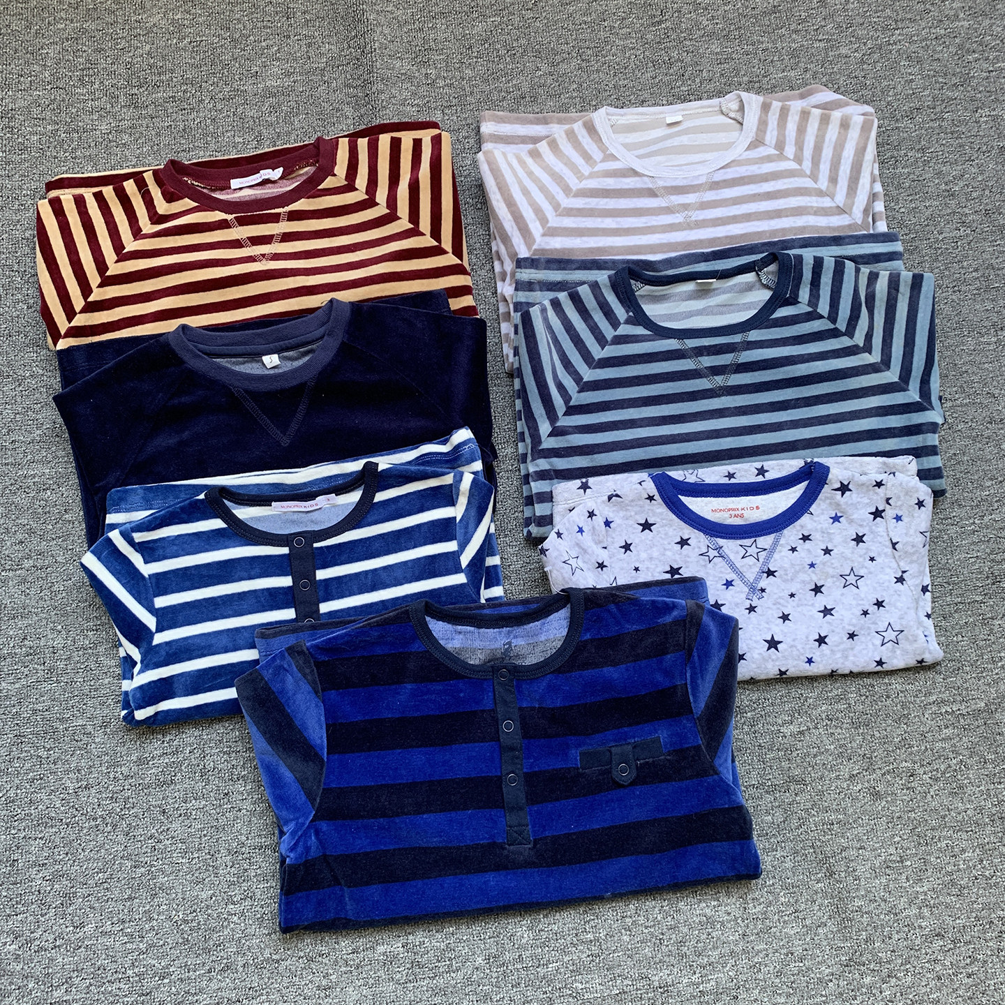 法国原单男女孩中大童天鹅绒家居服上衣圆领保暖绒衫卫衣2-12岁,童装/婴儿装/亲子装,家居服上装,淘宝优惠券,粉丝福利购,淘宝优惠卷