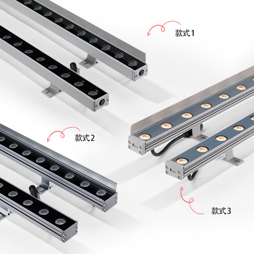 DMX512外控全彩洗墙灯锐拓光电