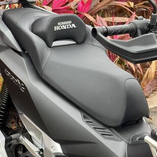 适用于本田NS150XC改装坐垫总成 坐垫柔软防水 豪华大靠背腰靠