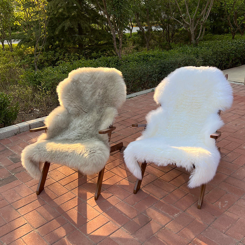 龙沐 秋冬保暖纯羊毛椅子垫坐垫藤椅圈椅垫子长毛垫折叠椅羊毛毯,居家布艺,椅垫,淘宝优惠券,粉丝福利购,淘宝优惠卷