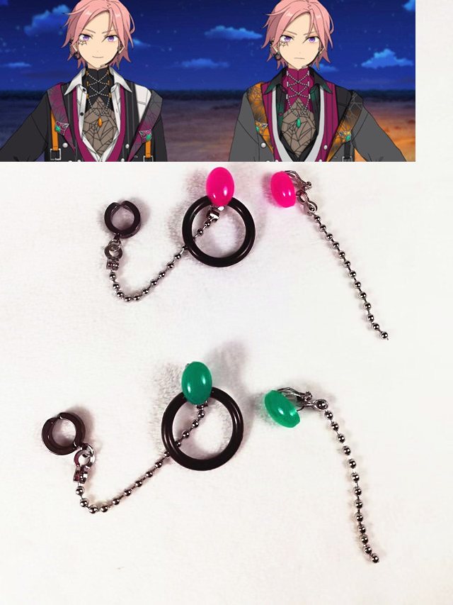 偶像梦幻祭天城燐音耳环COS