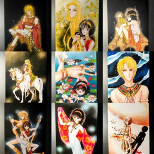 筱原千绘 天是红河岸原画集明信片收藏卡希梨凯鲁非官谷9张6寸