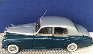 Franklin Mint/富兰克林 1:24 1955宾利S1 原包限量 合金汽车模型