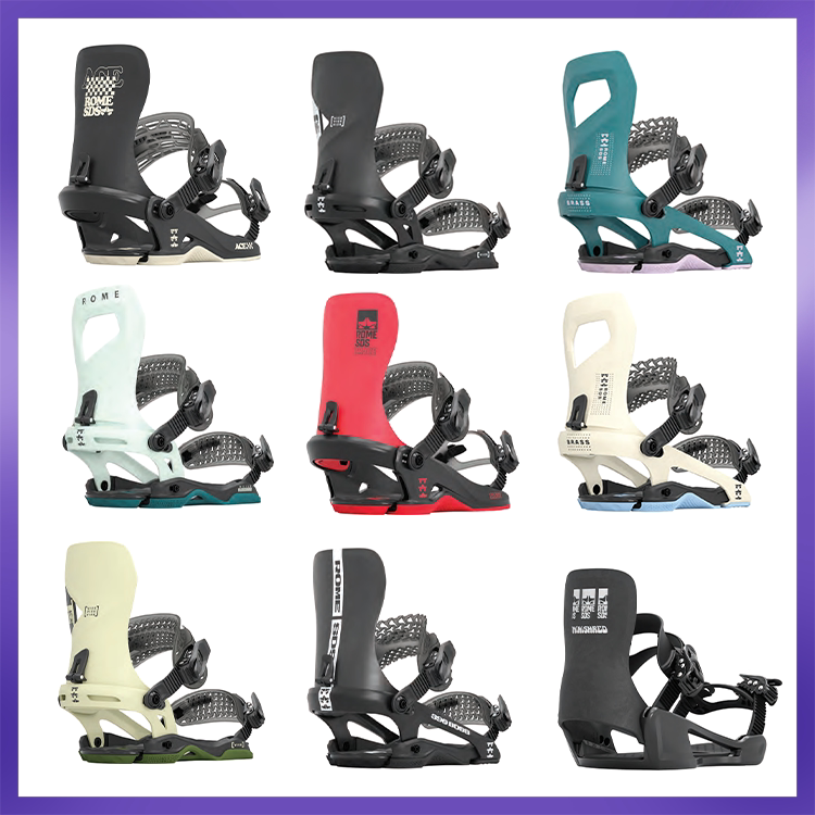 23-24 美国 ROME SDS 单板滑雪固定器男女成人双向全能自由式