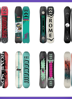 23-24 美国 ROME SDS 单板滑雪板女男成人双向全能自由式 现货