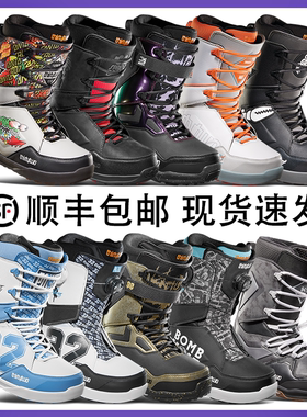 2324 新款THIRTYTWO滑雪单板鞋32男士滑雪装备轻量钢丝扣雪鞋包邮