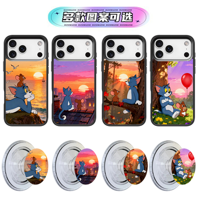 苹果全系列防摔硅胶材质卡通风