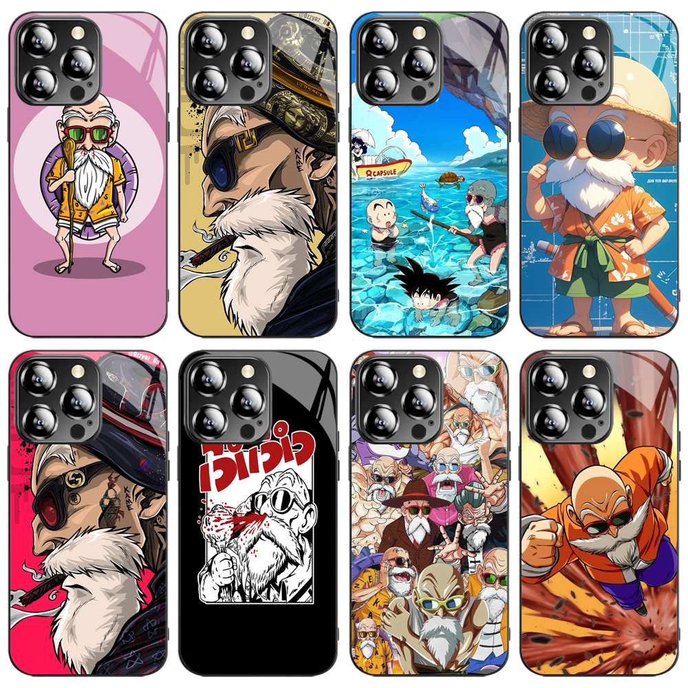 七龙珠龟仙人适用苹果17 11 12 13 14 15 16 pro max手机壳华为mate70荣耀300小米红米oppo黑鲨vivoX200一加