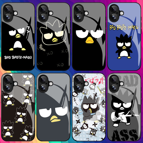 badtz-maru酷企鹅手机壳适用苹果11 12 mini 13 14 15 16 plus 17 pro max小米iqoo红米华为荣耀oppo一加vivo