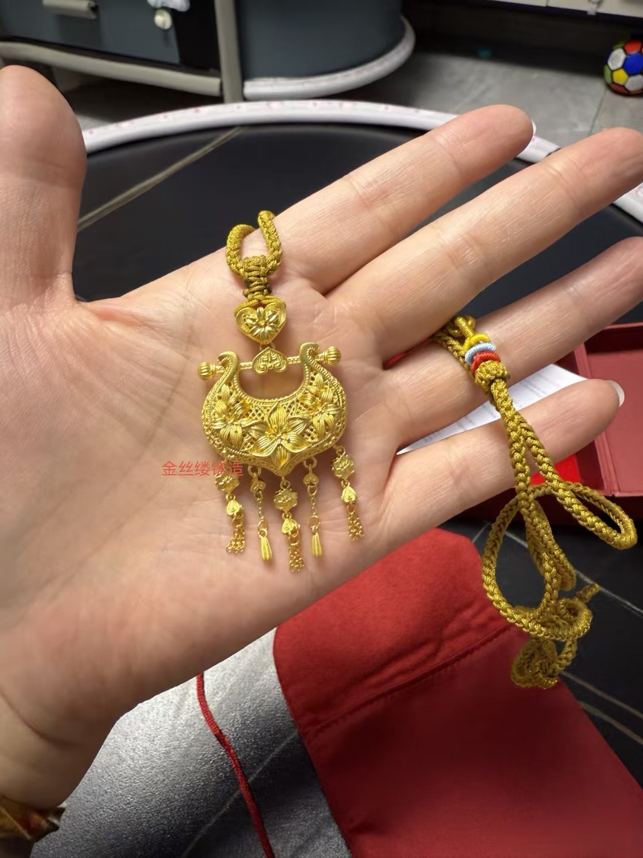 新款如意锁新款国风设计款如意锁吊坠石膏模具打金银适用