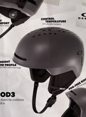 Oakley深圳集合店 MOD3 mips 亚洲版 滑雪头盔 滑雪装备 雪季新品