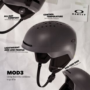 Oakley深圳集合店 MOD3 mips 亚洲版 滑雪头盔 滑雪装备 雪季新品