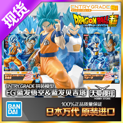 EG万代龙珠Z孙悟空贝吉塔蓝发