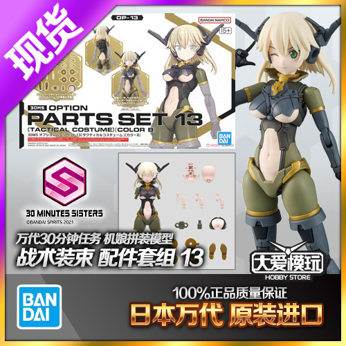 万代30MS配件套组13战术装束B