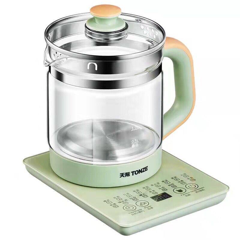 天际养生壶家用多功能电热花茶壶全自动玻璃养身煮茶器办公室小型