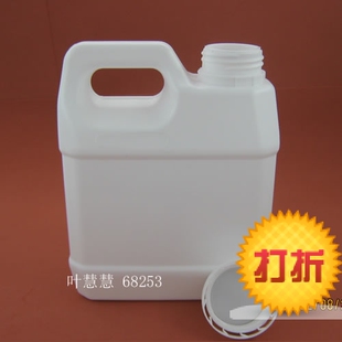 1200g化工香精液体罐食品瓶子医用1200ml毫升样品PE圆l空塑料小桶