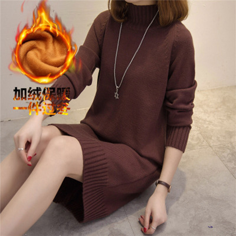 【100%贴身穿】中长款大码加肥加大显瘦毛衣半高领内搭打底衫|ruв категории Женская одежда, свитер - от Buy2taobao.com для оказания профессиональной услуги покупки агента Taobao