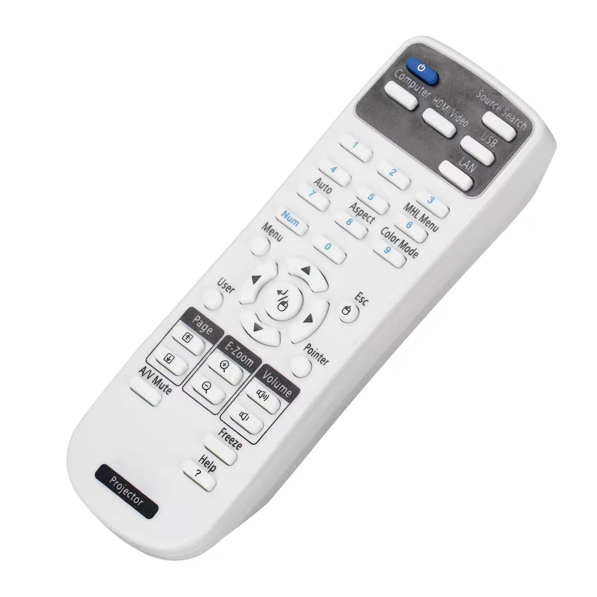 EPSOH爱普生投影机仪CB-S03 S03+W03 EB一C740 W15 X17 X18遥控器