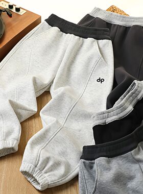 男童裤子春秋款2026新款儿童运动裤中大童休闲卫裤男孩秋季长裤潮