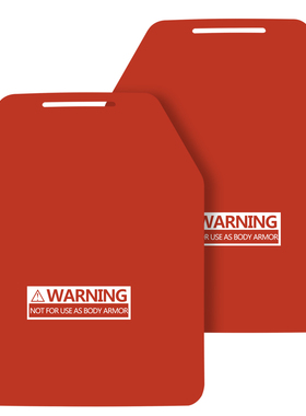 UNIONTAC防弹钢板美标NIJ IIIA 1.25KG负重板钢制涂层插板25*30CM