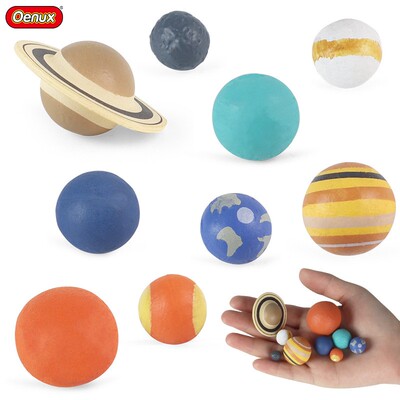儿童玩具3D立体模型八大行星太阳系星球银河系天文地理科教小套装